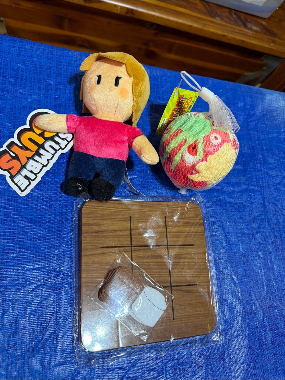 Plush Doll Toy in Pink and Black - Kids Toy
